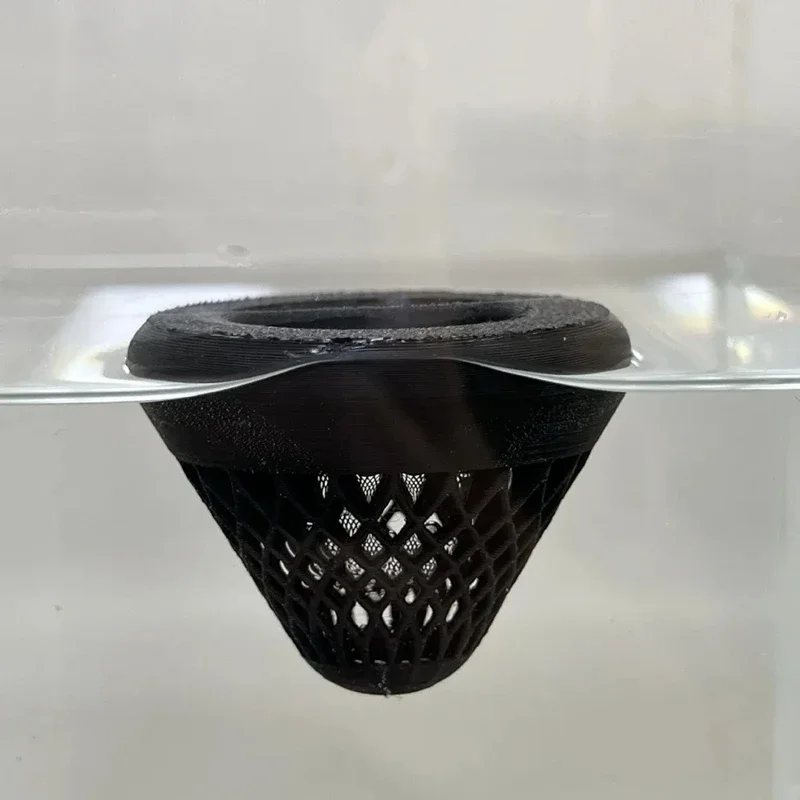 Planted Aquarium Jar - フローティングアクアリウムプラントポット、3D水生植物ホルダー、水槽用ハイドロポニックプランター、水生植物用フローティングポット、魚鉢用フローティングポット