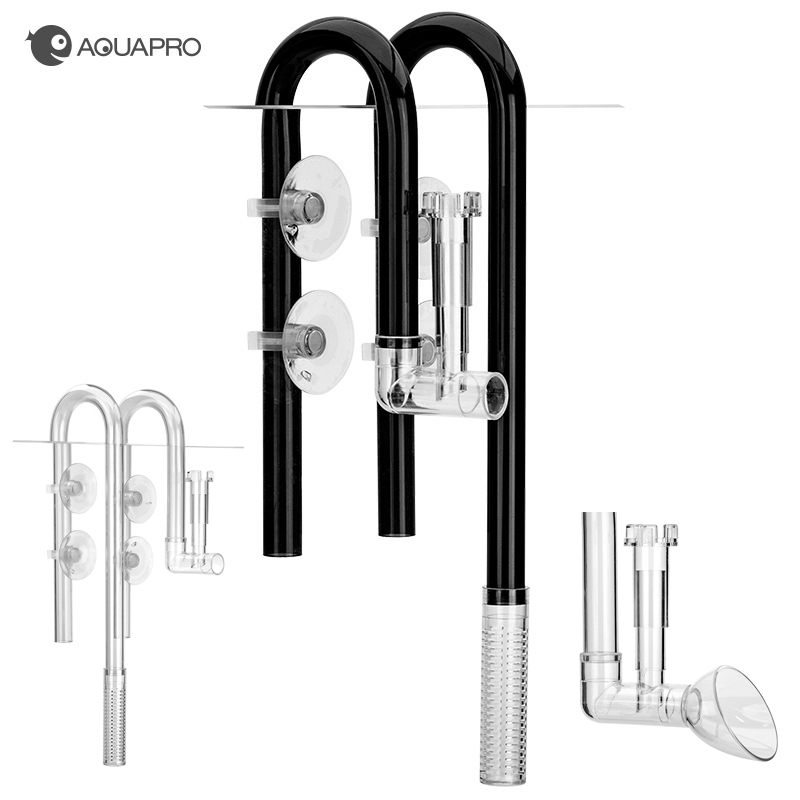 Aquarium Lily Pipe - アクアスロプラスチック製のスキマー,水族館の付属品,水槽の付属品,魚の浄水器,フィッシュボウルアクセサリー