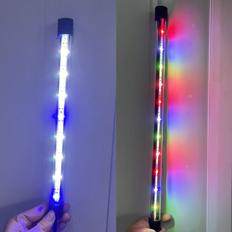 Aquarium Plant Light - 水槽ライト水中照明水中ランプ植物成長ランプ 110V 17-47 センチメートル USB プラグ水族館ライト