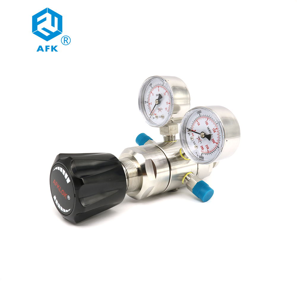 Co2 Regulator Dual Stage - 二段式圧力調整器 ステンレス鋼316L CO2 アルゴン 酸素 プロパン