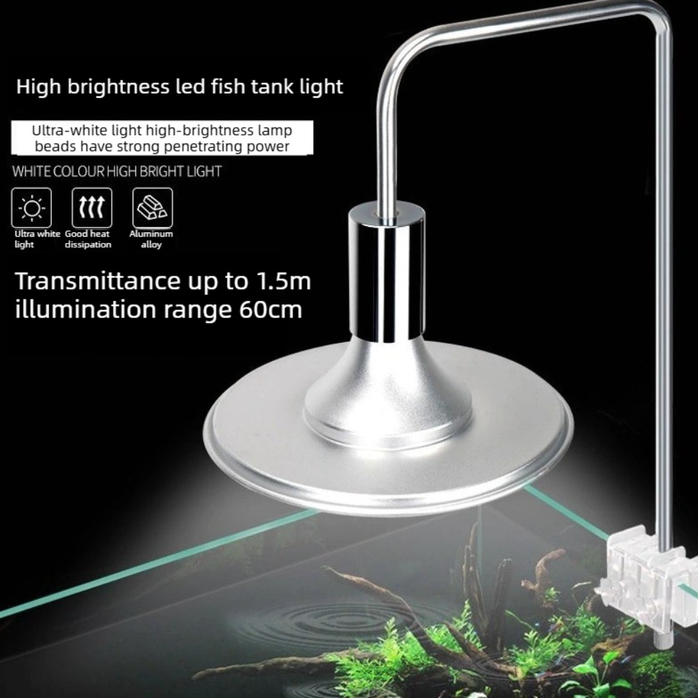 Planted Aquarium Freshwater - LED水槽ライト（調整可能なブラケット付き）、フルスペクトルLEDアクアリウムライト、淡水水草水槽用アクアリウムLEDランプ