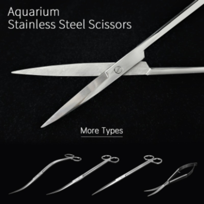 Planted Aquarium Tools - ウィークアクア ステンレス製 水草用ハサミシリーズ シャープな剪定ツール 水槽用
