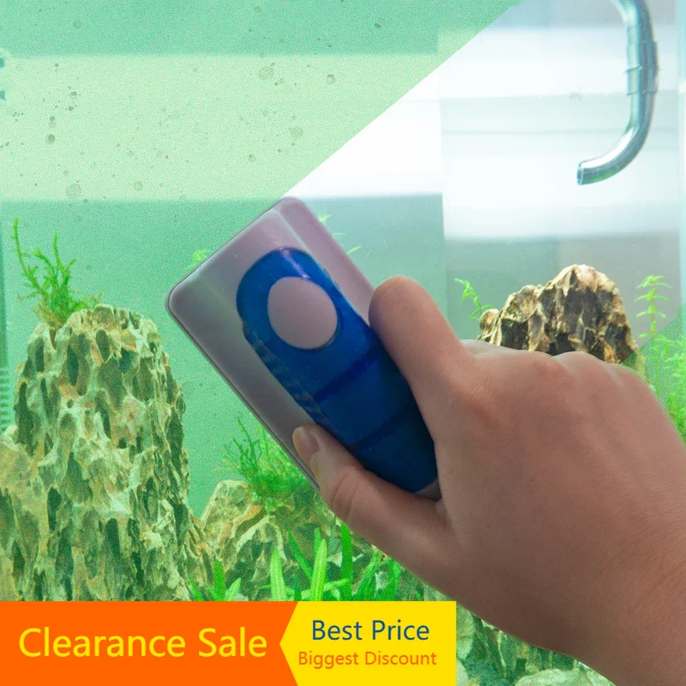 Planted Aquarium Algae Remover - 磁性藻類洗浄ブラシ,植えられたタンク,水族館の洗浄ツール,水族館の付属品,水生用品