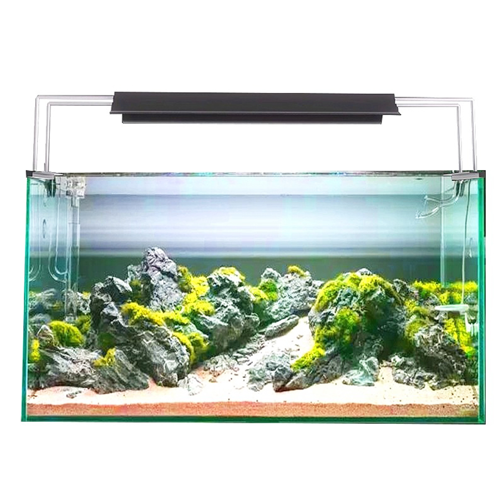 Planted Aquarium Freshwater - 強力なLED水槽用WRGBライト、スマートアプリ制御、ブラケット付き吊り下げ式、24インチ、36インチ、48インチ淡水水槽用ライト