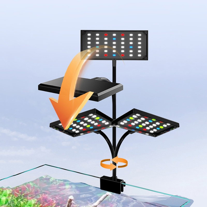USB水槽用LEDライト フルスペクトラム 水生植物育成ラン - Aquarium Plant Light Spectrum のレビューと価格