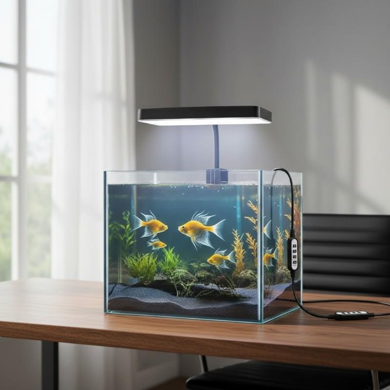 LED防水水槽ライト 360度調整可能角度 タイマー付きサイ - Aquarium Plant Light のレビューと価格