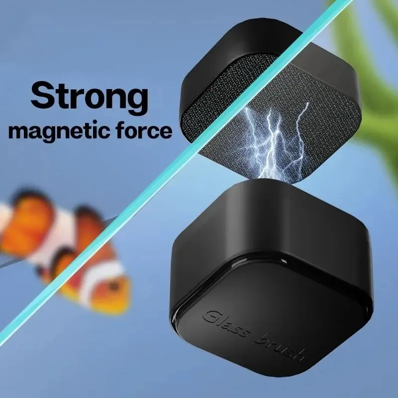ミニスクエア磁気ブラシ水族館ガラスクリーナー傷つきにくいガラ - Planted Aquarium Tools のレビューと価格