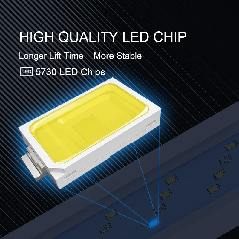 18-75 センチメートルスーパースリム LED 水族館照明 - Aquarium Plant Light のレビューと価格