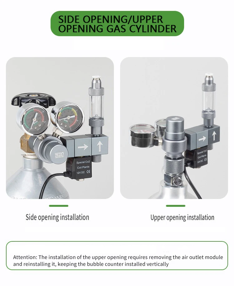 水槽CO2レギュレーター デュアルメーター ソレノイドバルブ - Co2 Regulator Dual Stage のレビューと価格