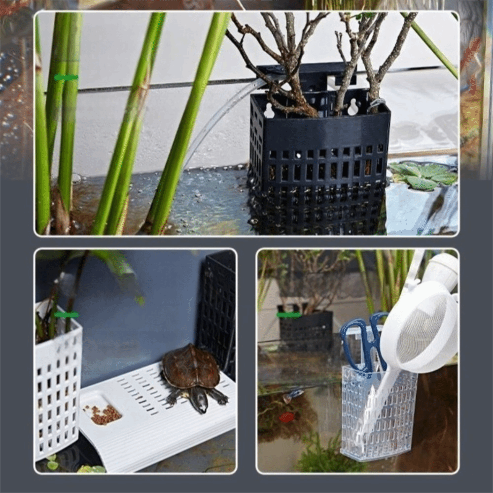 壁掛け水生植物ホルダー多用途拡張可能なフック水槽植物ホルダー - Aquarium Planted Wall のレビューと価格