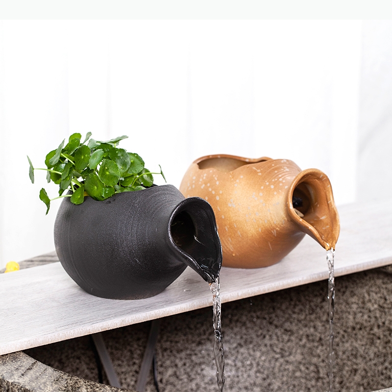 セラミック製の魚水槽、養殖用セラミックジャー、循環水装飾、植 - Planted Aquarium Jar のレビューと価格