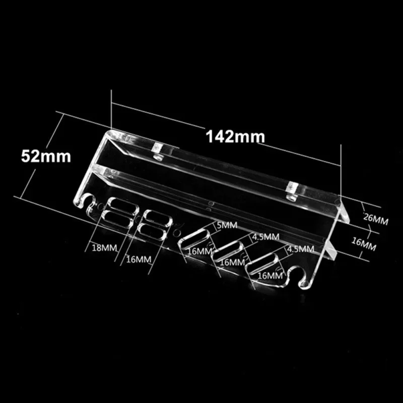 1 個新しい水族館植物ツール収納ラックアクリルホルダーピンセ - Planted Aquarium Tools のレビューと価格