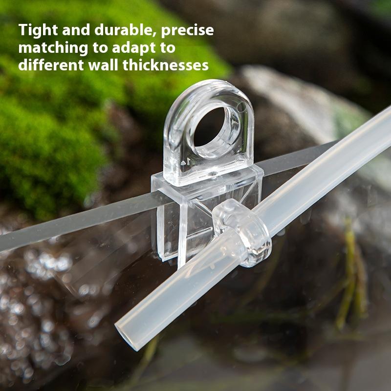 5個入り 水槽固定クリップ 魚タンク用エアミニウォーターパイ - Aquarium Lily Pipe のレビューと価格