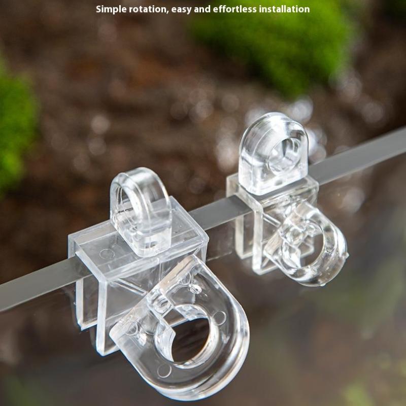 5個入り 水槽固定クリップ 魚タンク用エアミニウォーターパイ - Aquarium Lily Pipe のレビューと価格