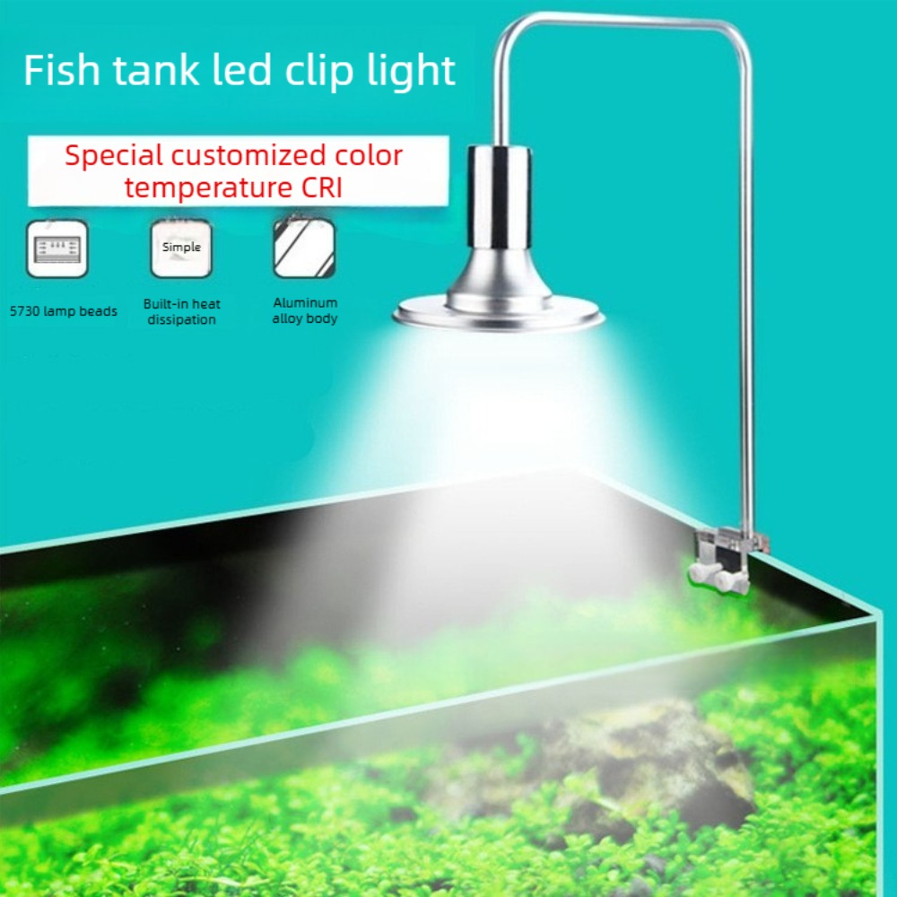 LED水槽ライト（調整可能なブラケット付き）、フルスペクトル - Planted Aquarium Freshwater のレビューと価格