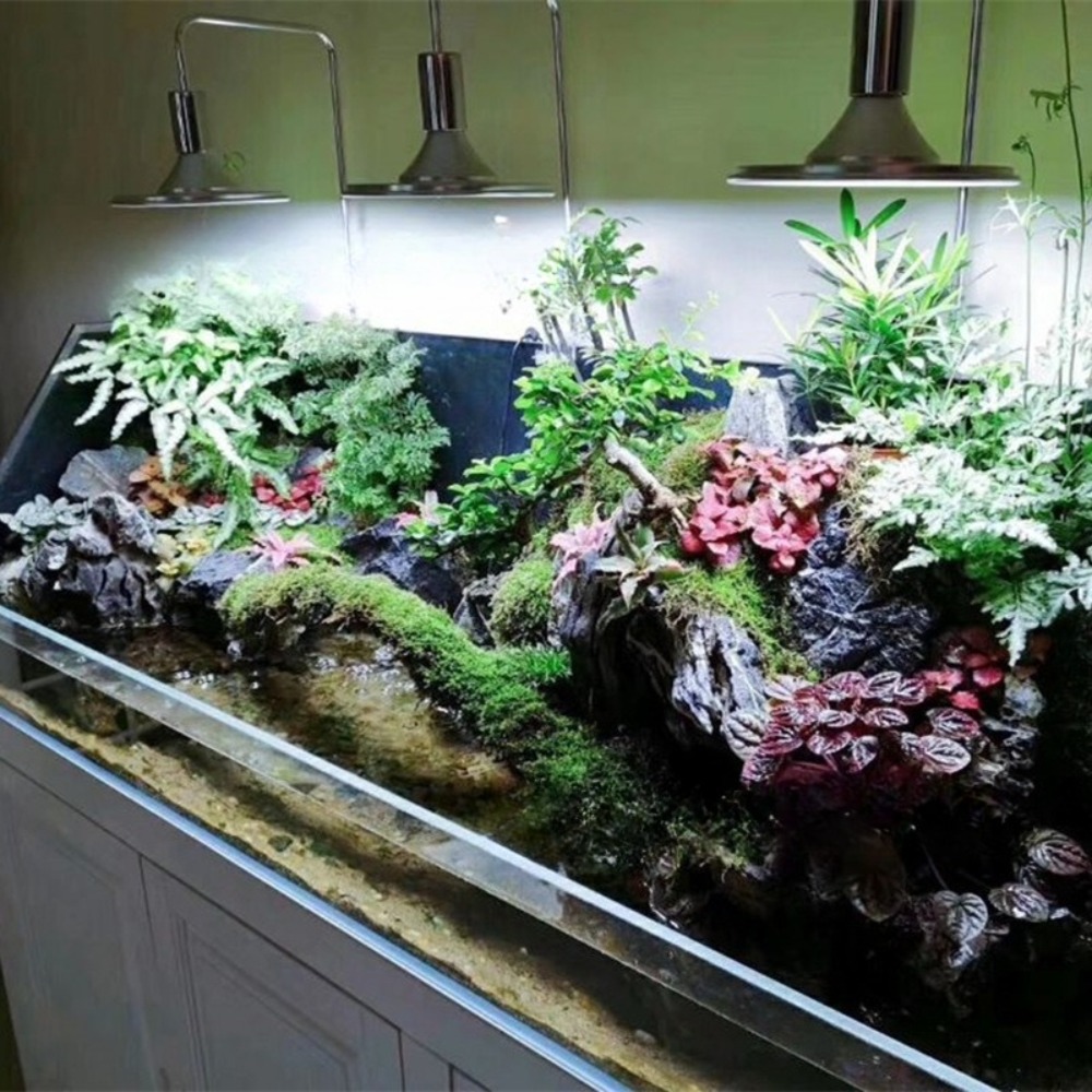 LED水槽ライト（調整可能なブラケット付き）、フルスペクトル - Planted Aquarium Freshwater のレビューと価格