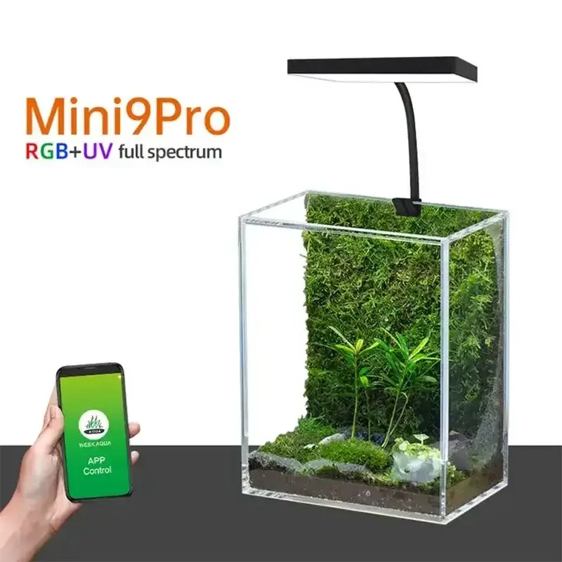 WEEK AQUA Mag Pro USBナノ水槽ライト 水 - Aquarium Plant Light のレビューと価格