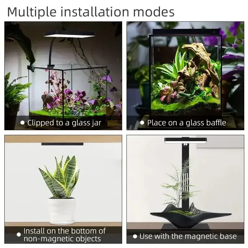 WEEK AQUA Mag Pro USBナノ水槽ライト 水 - Aquarium Plant Light のレビューと価格
