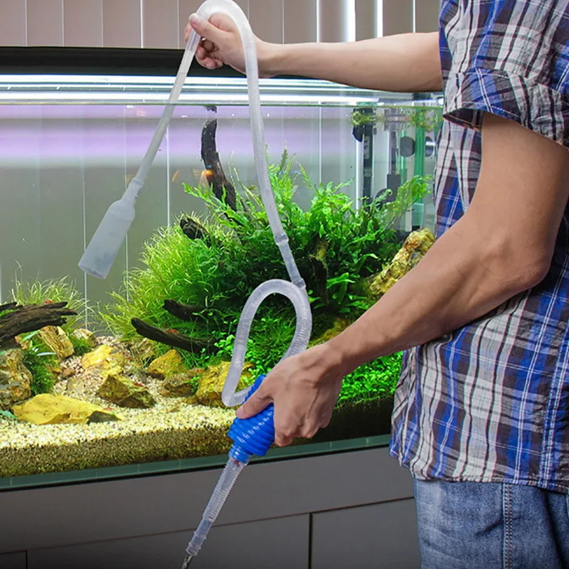 水族館サイフォン水槽サイフォン掃除機ポンプ半自動水交換チェン - Planted Aquarium Tools のレビューと価格