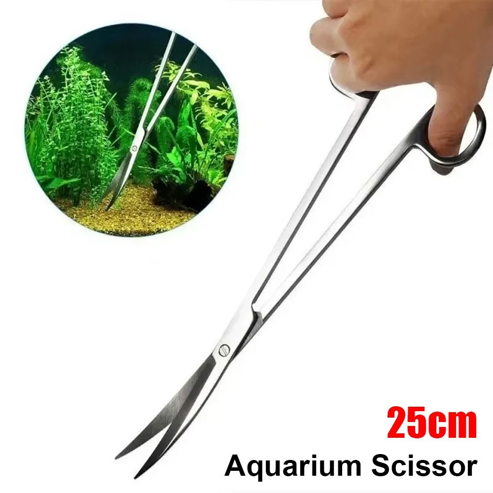 1個入り ステンレス製水槽用ハサミ 直線・曲線兼用 25cm - Planted Aquarium Tools のレビューと価格