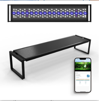 FZONE 水槽用ライト、植物用 72W LED 水槽ライト - Aquarium Plant Light Spectrum のレビューと価格