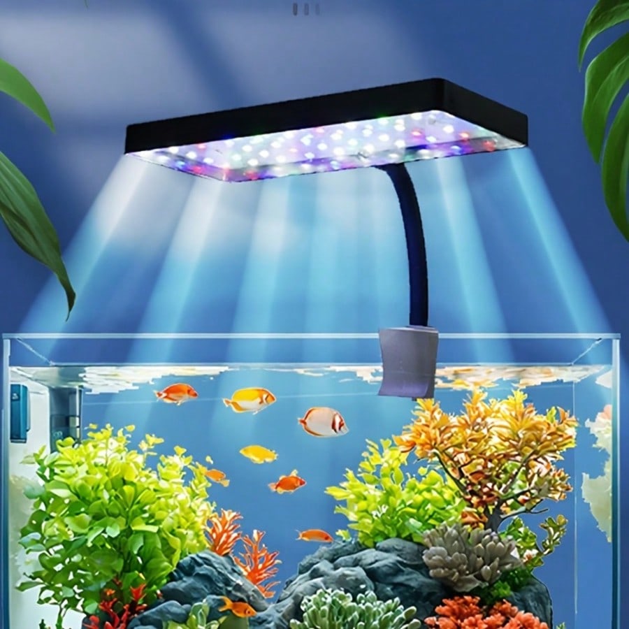 USBインターフェースのフルスペクトル水生植物育成ライト、水 - Aquarium Plant Light Spectrum のレビューと価格