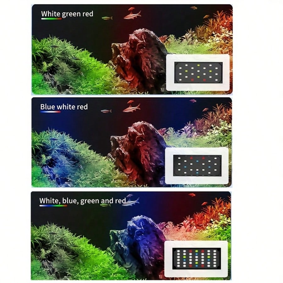 USBインターフェースのフルスペクトル水生植物育成ライト、水 - Aquarium Plant Light Spectrum のレビューと価格