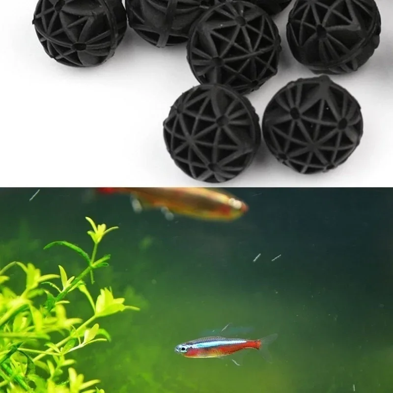20 個 16 ミリメートル水族館バイオボールフィルターメデ - Planted Aquarium Freshwater のレビューと価格