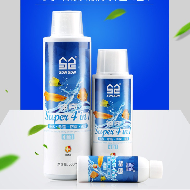 サンサン 4-in-1 水槽ウォーターコンディショナー -  - Planted Aquarium Algae Remover のレビューと価格