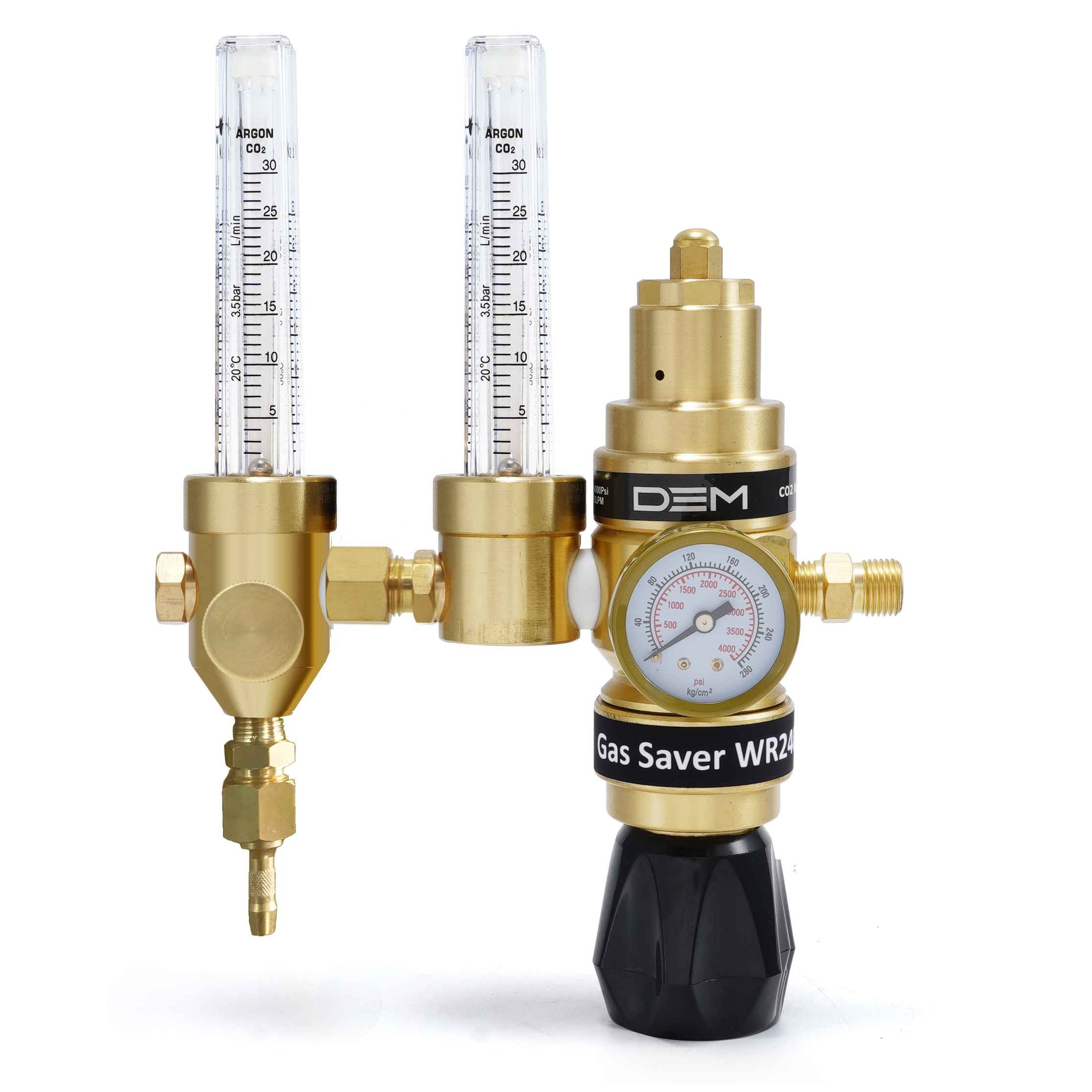 DEM WR2400 精密流量制御二段式レギュレーター Co - Co2 Regulator Dual Stage のレビューと価格