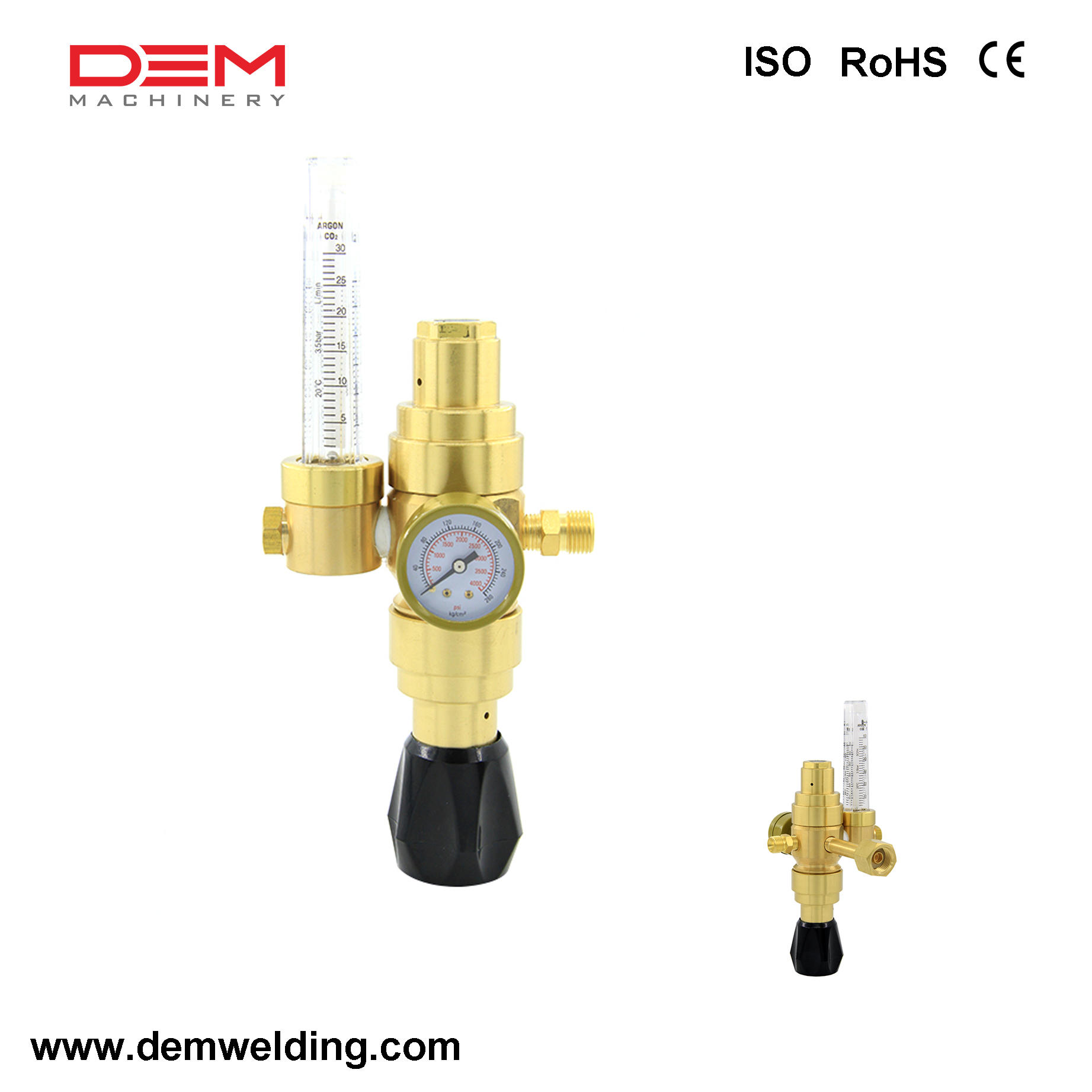 DEM WR2400 精密流量制御二段式レギュレーター Co - Co2 Regulator Dual Stage のレビューと価格