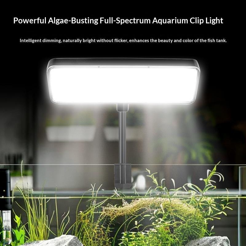 フルスペクトルLED水槽ライト 360度調整可能 タイマー付 - Aquarium Plant Light のレビューと価格